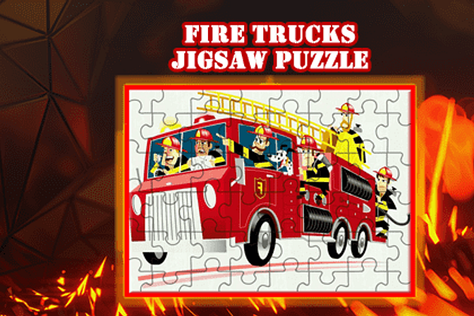 Fire Truck Jigsaw Puzzle