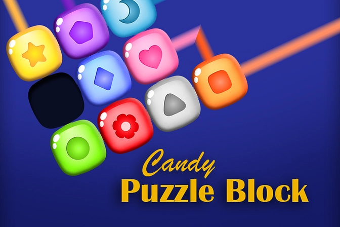 Candy Puzzle Block