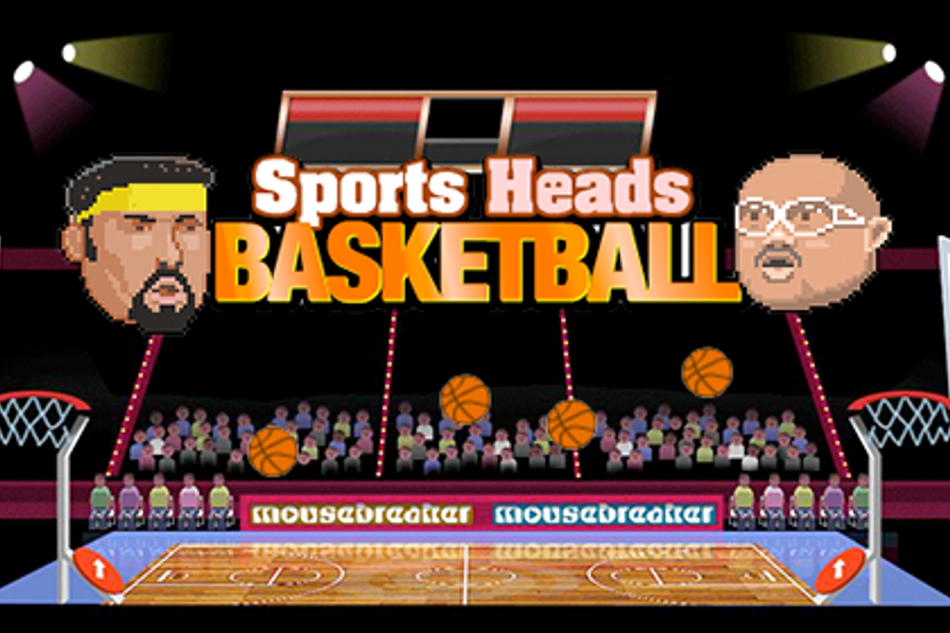 sports big head basketball
