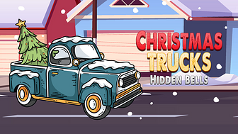 Christmas Trucks Hidden Bells